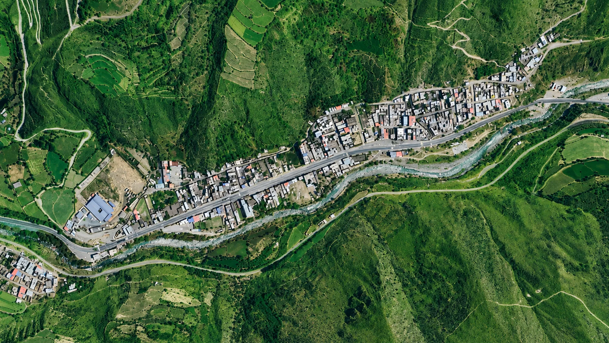 Paisaje de altura en Matucana, Huarochirí, donde se celebra La Herranza del ganado