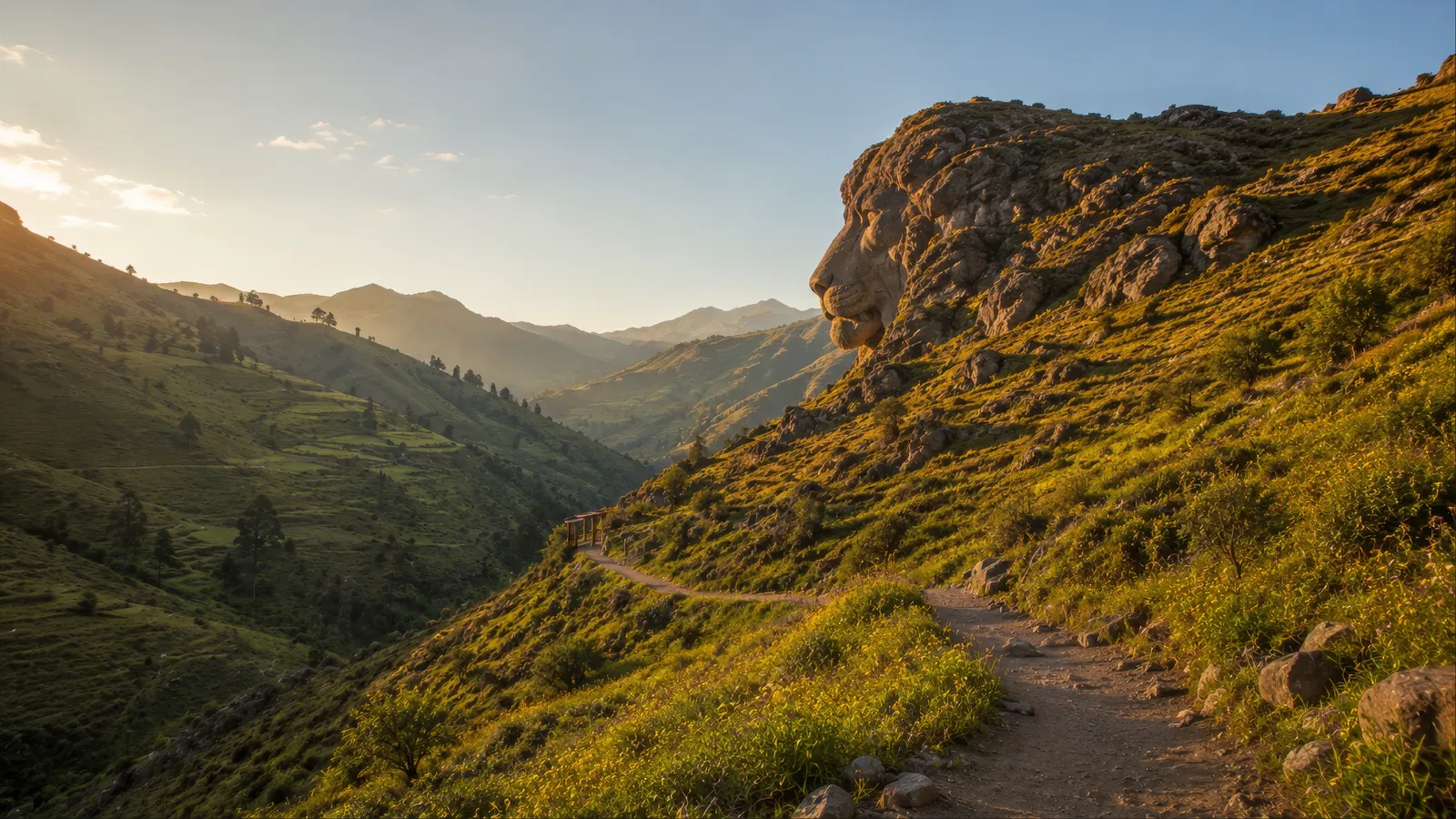 Vista de Cabeza del León, Matucana (Huarochirí)