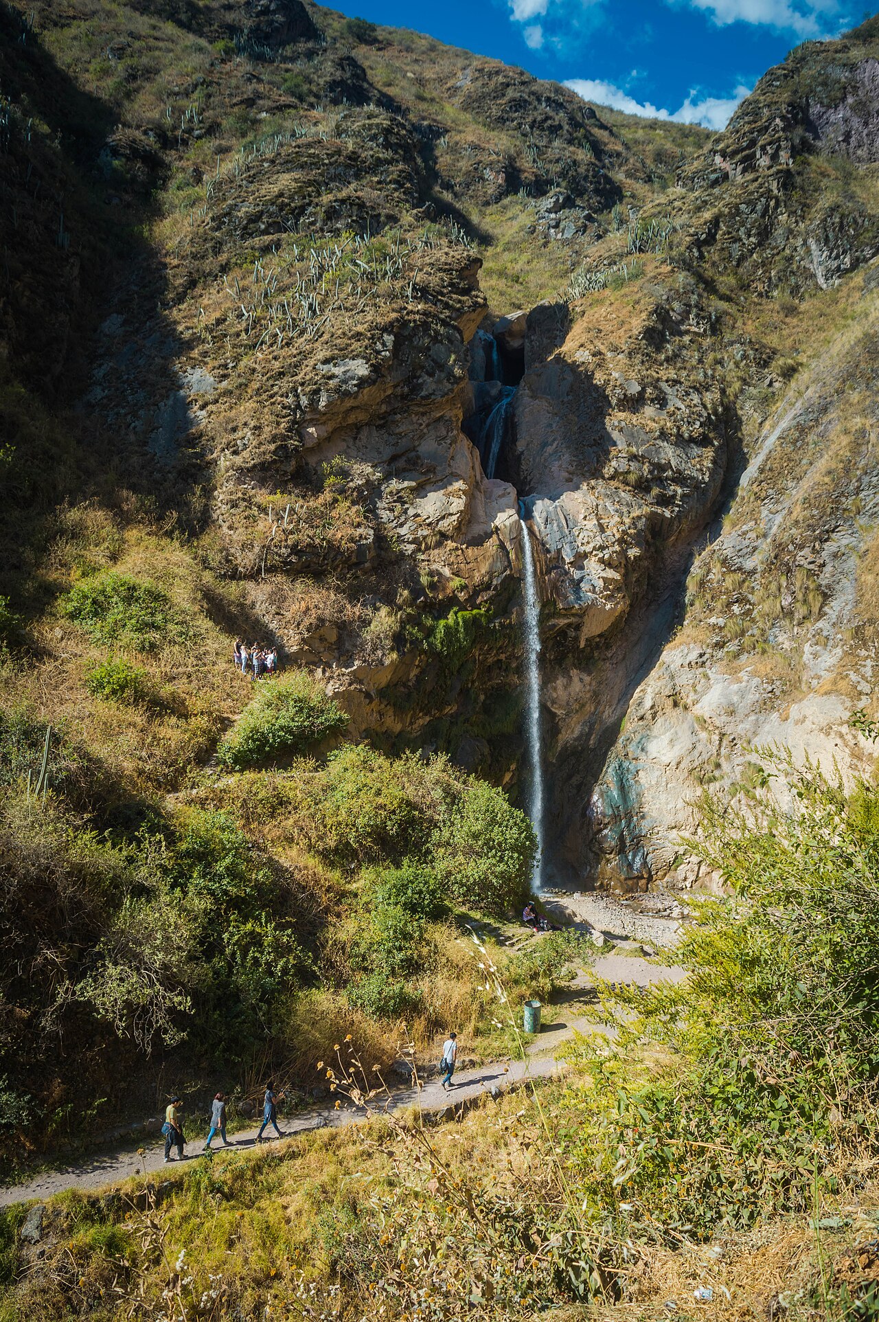 Catarata de Antankallo, Matucana